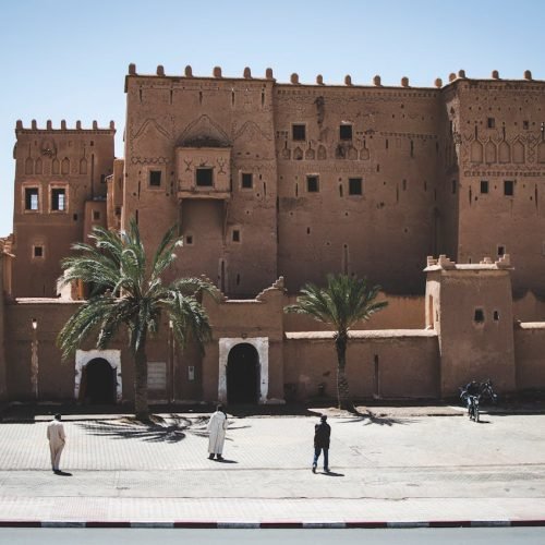 Explore the ancient Kasbah Taourirt, a UNESCO World Heritage site in Ouarzazate, Morocco.