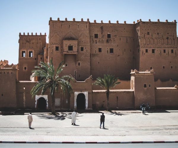 Explore the ancient Kasbah Taourirt, a UNESCO World Heritage site in Ouarzazate, Morocco.